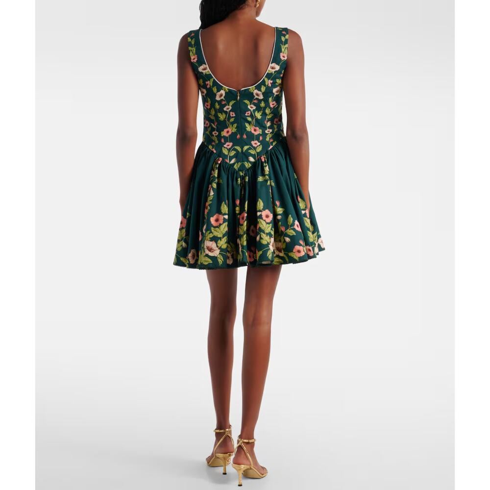 Agua by Agua Bendita Pluma floral cotton minidress - Picture 3 of 9